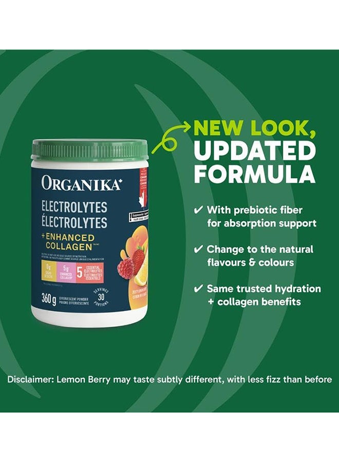 Organika Electrlyts Colgn Lemonbery 360G - Image 2